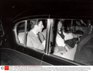 The Prince Of Wales Sharing A Car With Camilla Parker Bowles At A Night Out In The West End Of London To See ''deja Revue'' Starring George Cole Shiela Hancock And Anna Dawson. **note** Camilla Parker Bowles Now The Duchess Of Cornwall Married Prince
