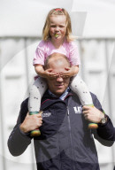 PEOPLE - Mia Tindall hoch zu Ross in Gatcombe Park in Gloucestershire