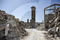 NEWS - Italien: Ein Jahr nach dem Erdbeben - die 'Rote Zone' in Amatrice