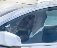 EXKLUSIV - Kahle  Kate Hudson schminkt sich im Auto bevor sie "behutet" aussteigt