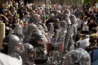 NEWS - Charlottesville: Aufmarsch von Mitgliedern des Ku Klux Klan 