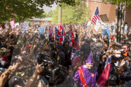 NEWS - Charlottesville: Aufmarsch von Mitgliedern des Ku Klux Klan 