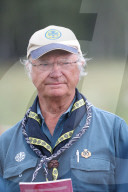 PEOPLE - König Carl Gustaf bei einem Pfadfindertreffen in Kristianstad 