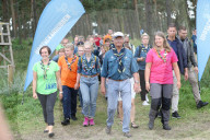PEOPLE - König Carl Gustaf bei einem Pfadfindertreffen in Kristianstad 