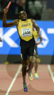 NEWS - London Leichtathletik WM: Usain Bolt verabschiedet sich mit einem "Purzelbaum"