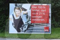 NEWS - Deutschland: Wahlplakate zur Bundestagswahl 2017