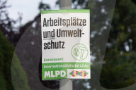 NEWS - Deutschland: Wahlplakate zur Bundestagswahl 2017