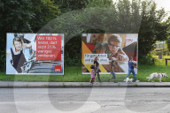 NEWS - Deutschland: Wahlplakate zur Bundestagswahl 2017