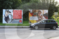 NEWS - Deutschland: Wahlplakate zur Bundestagswahl 2017