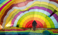 FEATURE - Grossbritannien: Ballon Fiestal in Bristol
