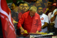 NEWS - Rio de Janeiro: Luis Inacio Lula da Silva am Treffen der Arbeiterpartei