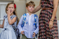 1. Schultag von Prinzessin_Jospehine und Prinz_Vincent