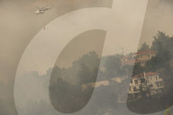 NEWS - Griechenland: LÃ¶scharbeiten bei Waldbrand um Athen