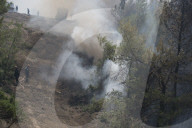 NEWS - Griechenland: LÃ¶scharbeiten bei Waldbrand um Athen