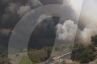 NEWS - Griechenland: LÃ¶scharbeiten bei Waldbrand um Athen