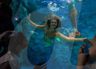 FEATURE - Meerjungfrauen Show im Aquarium von Sao Paulo