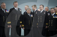 NEWS - England: Theresa May besucht die Marines in Portsmouth