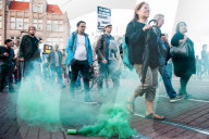 NEWS - Protest in Amsterdam in Solidarität mit Charlottesville