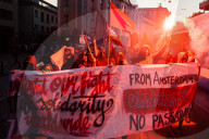 NEWS - Protest in Amsterdam in Solidarität mit Charlottesville