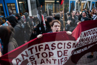NEWS - Protest in Amsterdam in Solidarität mit Charlottesville