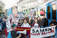 NEWS - Protest in Amsterdam in Solidarität mit Charlottesville