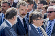 NEWS - Terrorattacke in Barcelona: Mariano Rajoy und König Felipe gedenken den Opfern
