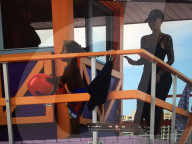 PEOPLE - Amber Rose kühlt sich mit ihren Kids in Miami ab