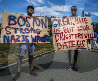 NEWS - Boston: Free Speech Rally - Demonstration gegen Rassismus