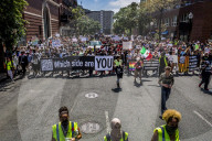 NEWS - Boston: Free Speech Rally - Demonstration gegen Rassismus