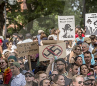 NEWS - Boston: Free Speech Rally - Demonstration gegen Rassismus