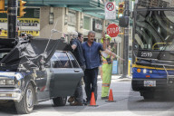 PEOPLE - Mel Gibson und Vince Vaughn bei Dreharbeiten zum Film Dragged Across Concrete in Vancouver
