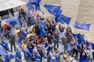 NEWS -  London: 'Anti Brexit Schiff' auf der Themse