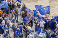 NEWS -  London: 'Anti Brexit Schiff' auf der Themse