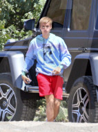 PEOPLE - Justin Bieber trifft sich mit Maria Shriver in Malibu