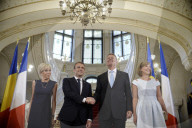 NEWS - Bukarest: Emmanuel und Brigitte Macron auf Staatsbesuch in Rumänien