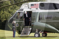 NEWS - Präsident Donald Trump kehrt mit seiner Famile aus dem Wochenende ins Weisse Haus zurÃ¼ck