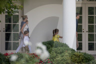 NEWS - Präsident Donald Trump kehrt mit seiner Famile aus dem Wochenende ins Weisse Haus zurÃ¼ck