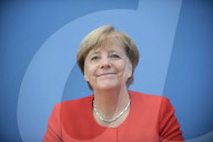 NEWS - Angela Merkel gibt in Berlin eine Pressekonferenz