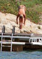 PEOPLE - Diana Princess of Wales: Diana mit Harry und Dodi in St.Tropez