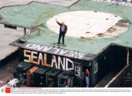 Feature On The Independent State Of Sealand A Disused Gun Tower Seven Miles Off The Suffolk Coast Which Was Annexed In 1966 By Roy Bates. He Named Himself Prince Roy And His Wife Princess Joan. His Son Michael His Wife Lorraine And Their Daughter Cha
