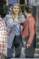PEOPLE - Melissa Benoist am Set von Supergirl