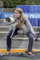 PEOPLE - Melissa Benoist am Set von Supergirl