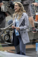 PEOPLE - Melissa Benoist am Set von Supergirl