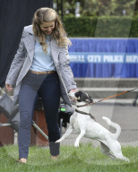 PEOPLE - Melissa Benoist am Set von Supergirl
