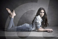 PEOPLE - Kaia Gerber wirbt für Hudson Jeans 