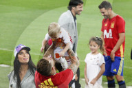 PEOPLE - Sergio Ramos kriegt Besuch von seiner Familie bei Training in Madrid 
