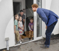 PEOPLE - Prinz Harry Harry besucht die Canada Street in Manchester