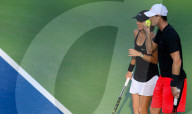PEOPLE - US Open: Mixed Doppel: Jamie Murray mit Martina Hingis 
