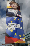 NEWS - Deutschland Bundestagswahlen 2017: Wahlplakate