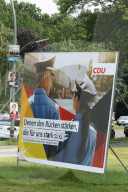 NEWS - Deutschland Bundestagswahlen 2017: Wahlplakate